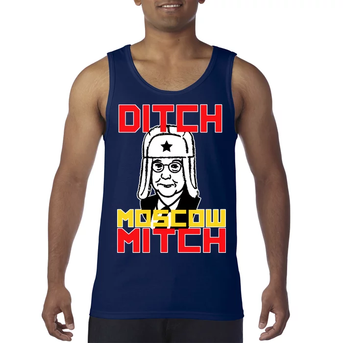 Ditch Moscow Mitch Funny Traitor Tank Top