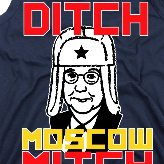 Ditch Moscow Mitch Funny Traitor Tank Top