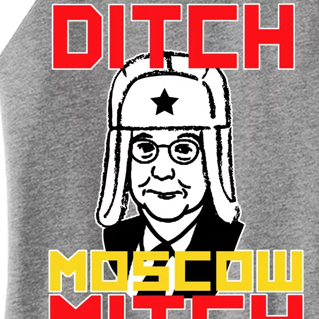 Ditch Moscow Mitch Funny Traitor Women’s Perfect Tri Rocker Tank