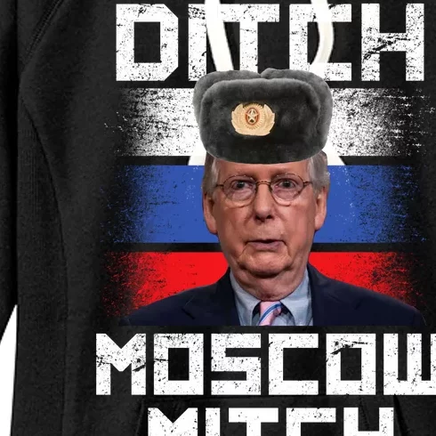 Ditch Moscow Mitch McConnell Women's Fleece Hoodie