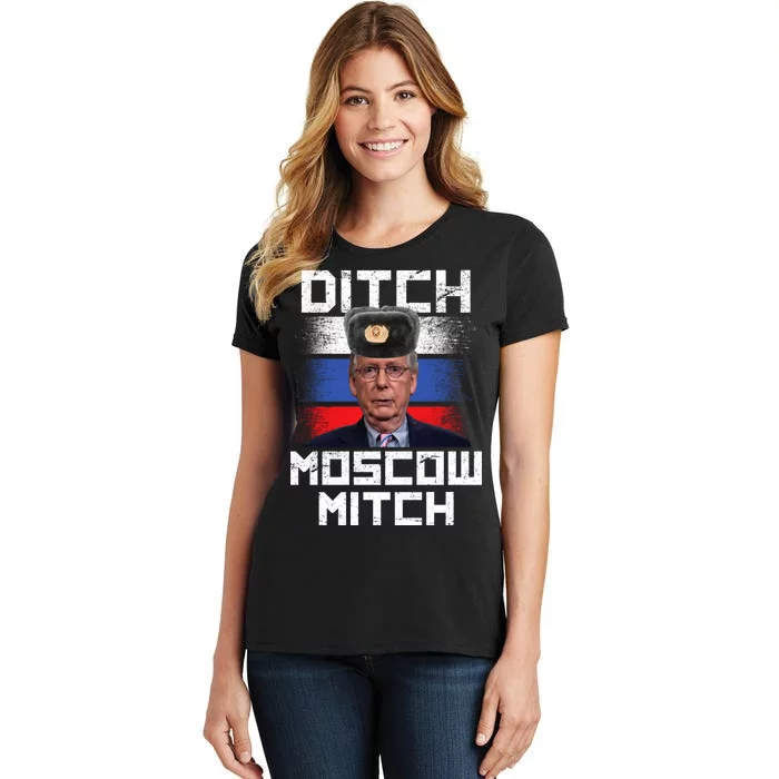 Ditch Moscow Mitch McConnell Women's T-Shirt