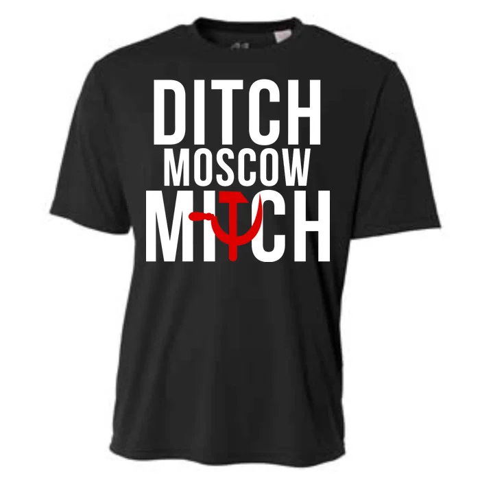 Ditch Moscow Mitch Traitor Cooling Performance Crew T-Shirt