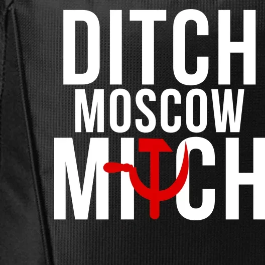 Ditch Moscow Mitch Traitor City Backpack