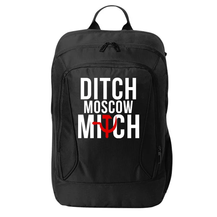 Ditch Moscow Mitch Traitor City Backpack