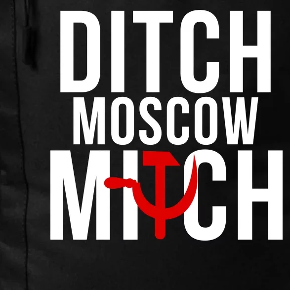 Ditch Moscow Mitch Traitor Daily Commute Backpack