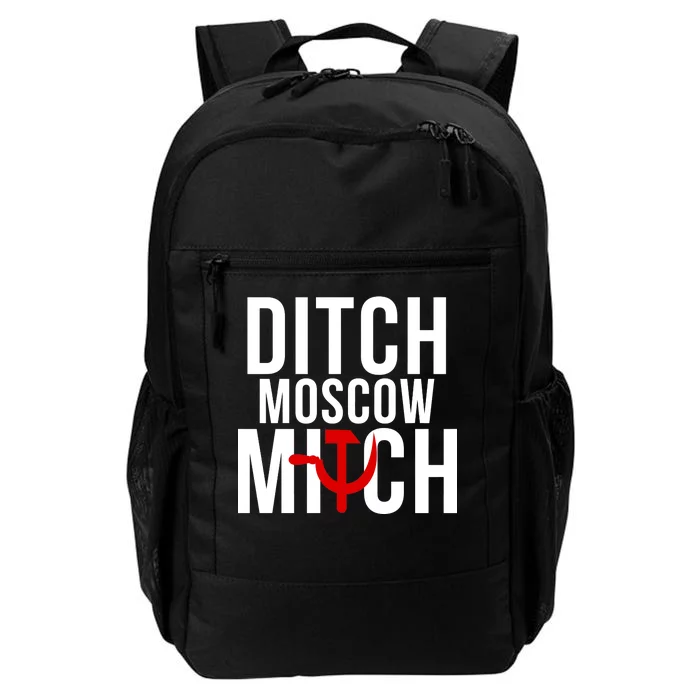 Ditch Moscow Mitch Traitor Daily Commute Backpack