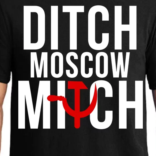 Ditch Moscow Mitch Traitor Pajama Set