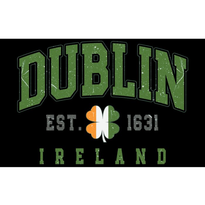 Dublin Ireland Vintage Est 1631 Bumper Sticker