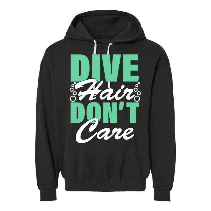 Dive Hair Don't Care Garment-Dyed Fleece Hoodie