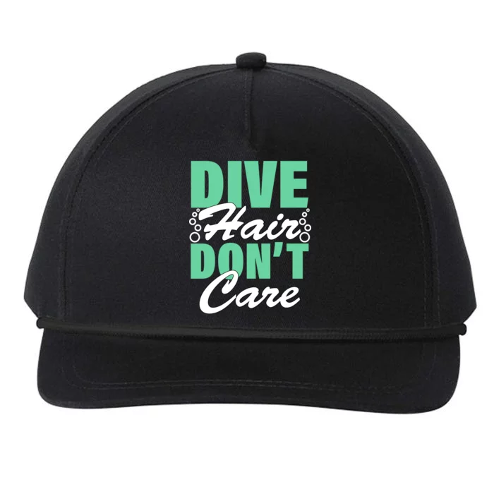 Dive Hair Don't Care Snapback Five-Panel Rope Hat