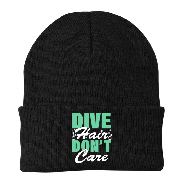 Dive Hair Don't Care Knit Cap Winter Beanie