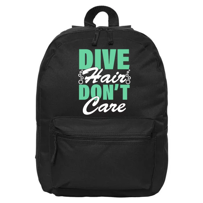 Dive Hair Don't Care 16 in Basic Backpack