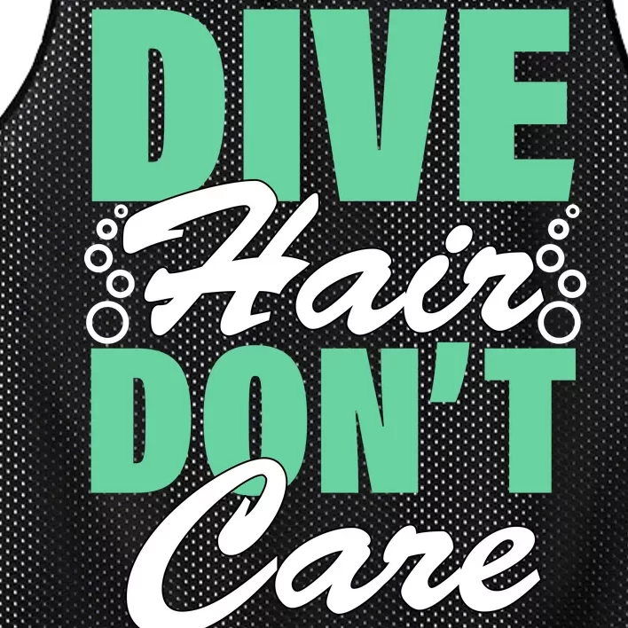 Dive Hair Don't Care Mesh Reversible Basketball Jersey Tank