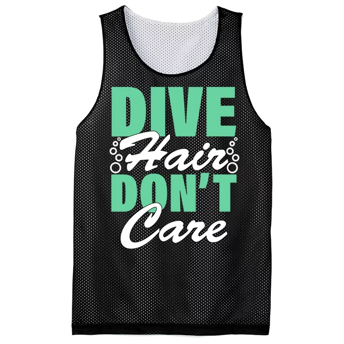 Dive Hair Don't Care Mesh Reversible Basketball Jersey Tank