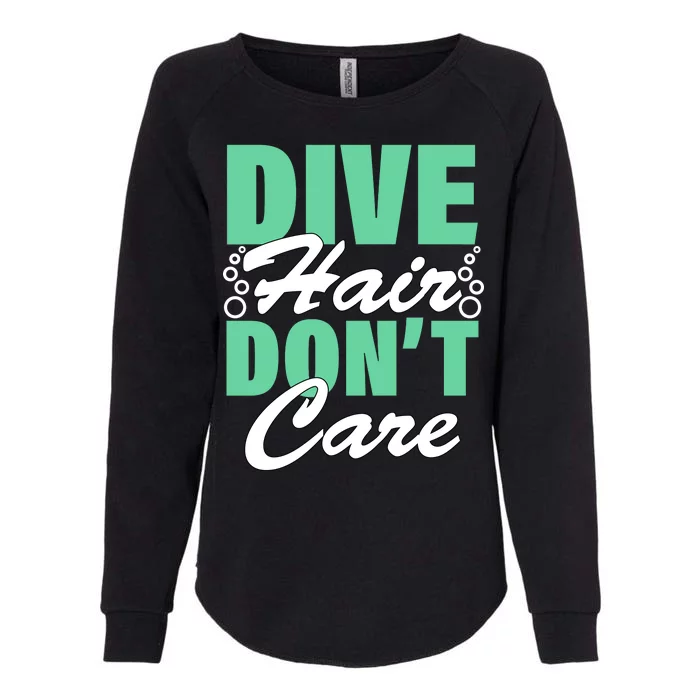 Dive Hair Don't Care Womens California Wash Sweatshirt