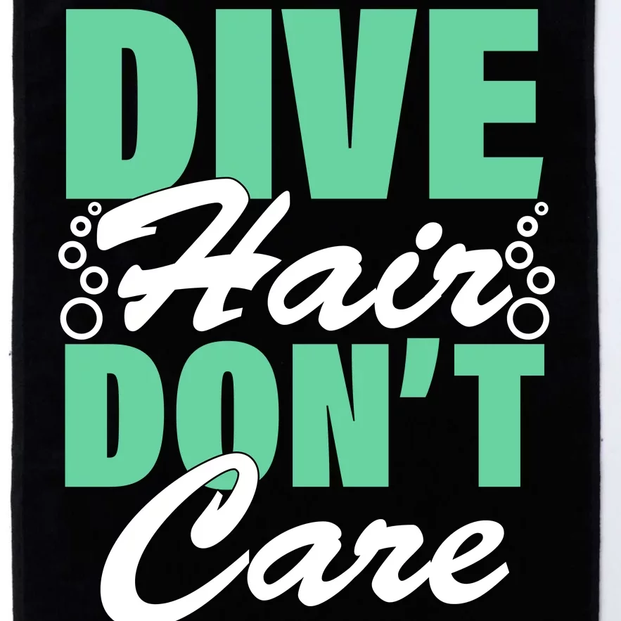 Dive Hair Don't Care Platinum Collection Golf Towel