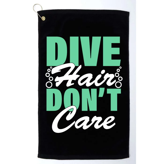 Dive Hair Don't Care Platinum Collection Golf Towel