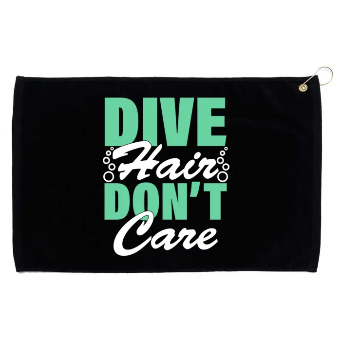 Dive Hair Don't Care Grommeted Golf Towel