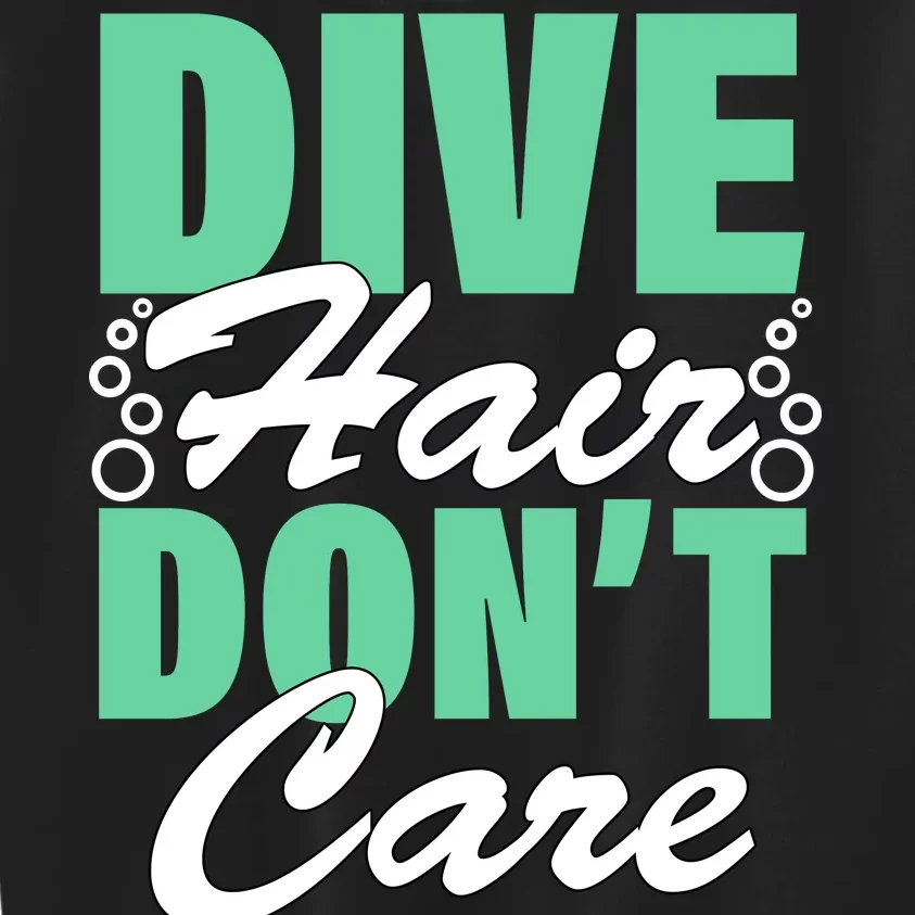 Dive Hair Don't Care Kids Sweatshirt