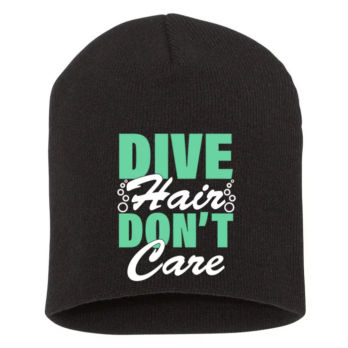 Dive Hair Don't Care Short Acrylic Beanie