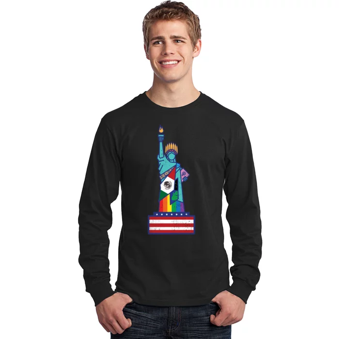 Diverse Statue Of Liberty Long Sleeve Shirt