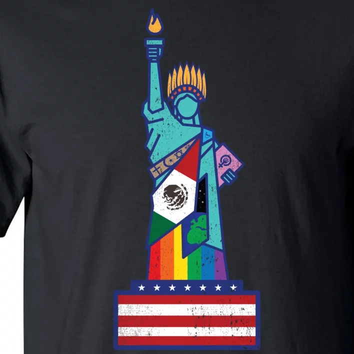 Diverse Statue Of Liberty Tall T-Shirt