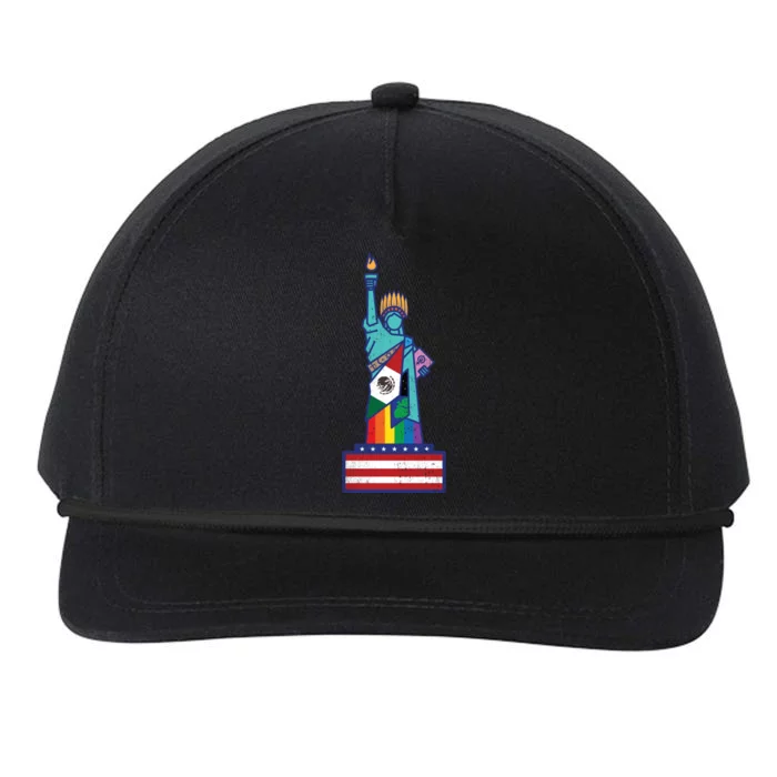 Diverse Statue Of Liberty Snapback Five-Panel Rope Hat