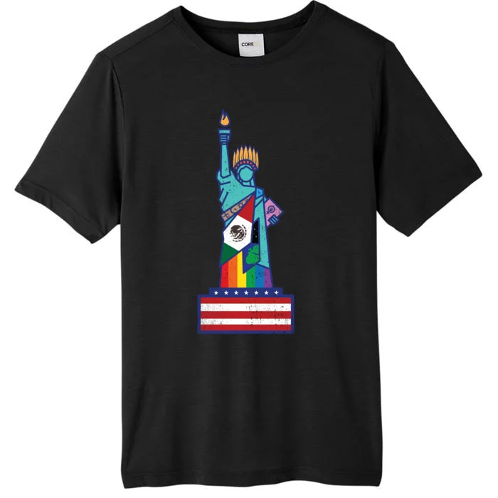 Diverse Statue Of Liberty ChromaSoft Performance T-Shirt