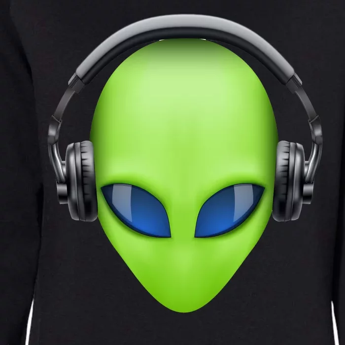 DJ Alien Headphones Womens California Wash Sweatshirt