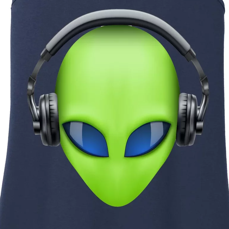 DJ Alien Headphones Ladies Essential Tank