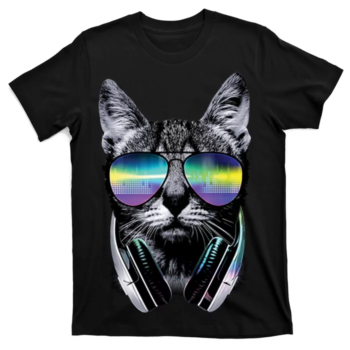 DJ Cat T-Shirt | TeeShirtPalace