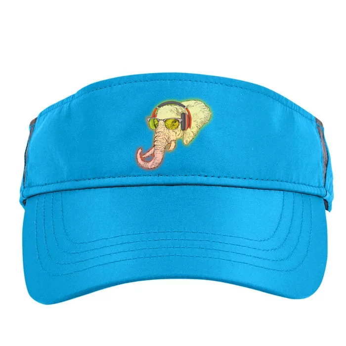 DJ Elephant Adult Drive Performance Visor