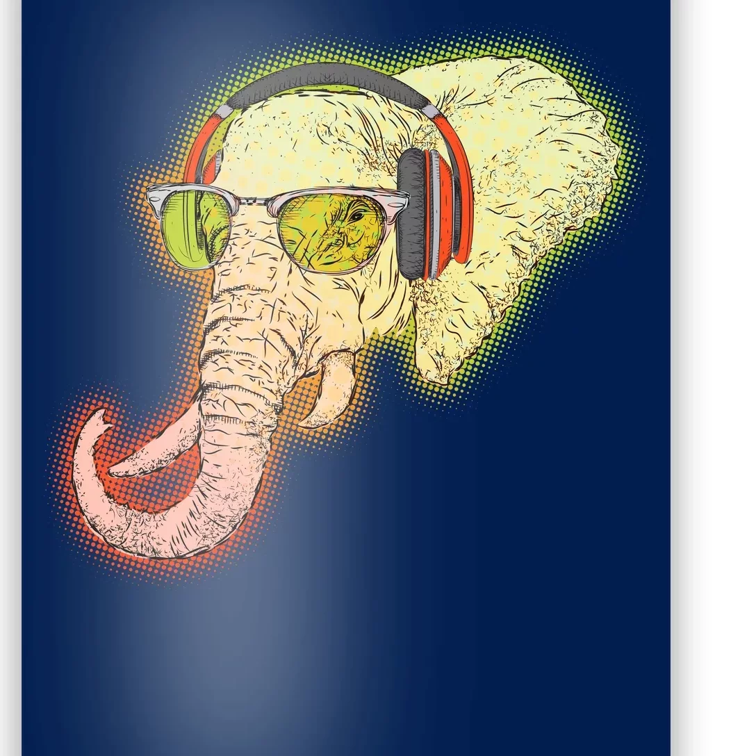 DJ Elephant Poster