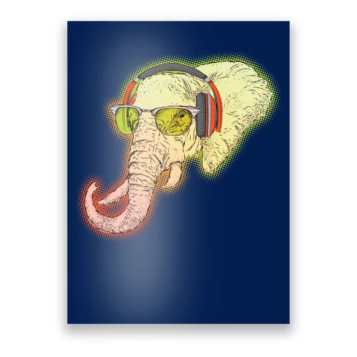 DJ Elephant Poster