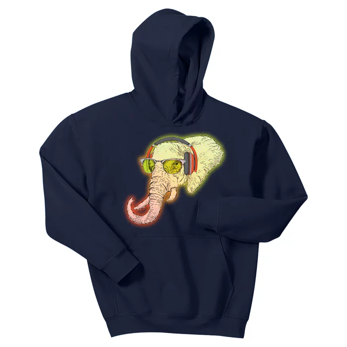 DJ Elephant Kids Hoodie