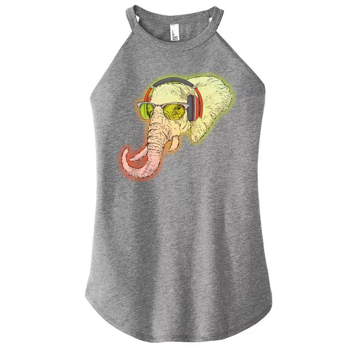 DJ Elephant Women’s Perfect Tri Rocker Tank