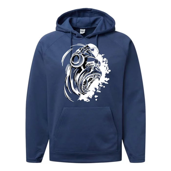 DJ Gorilla Performance Fleece Hoodie