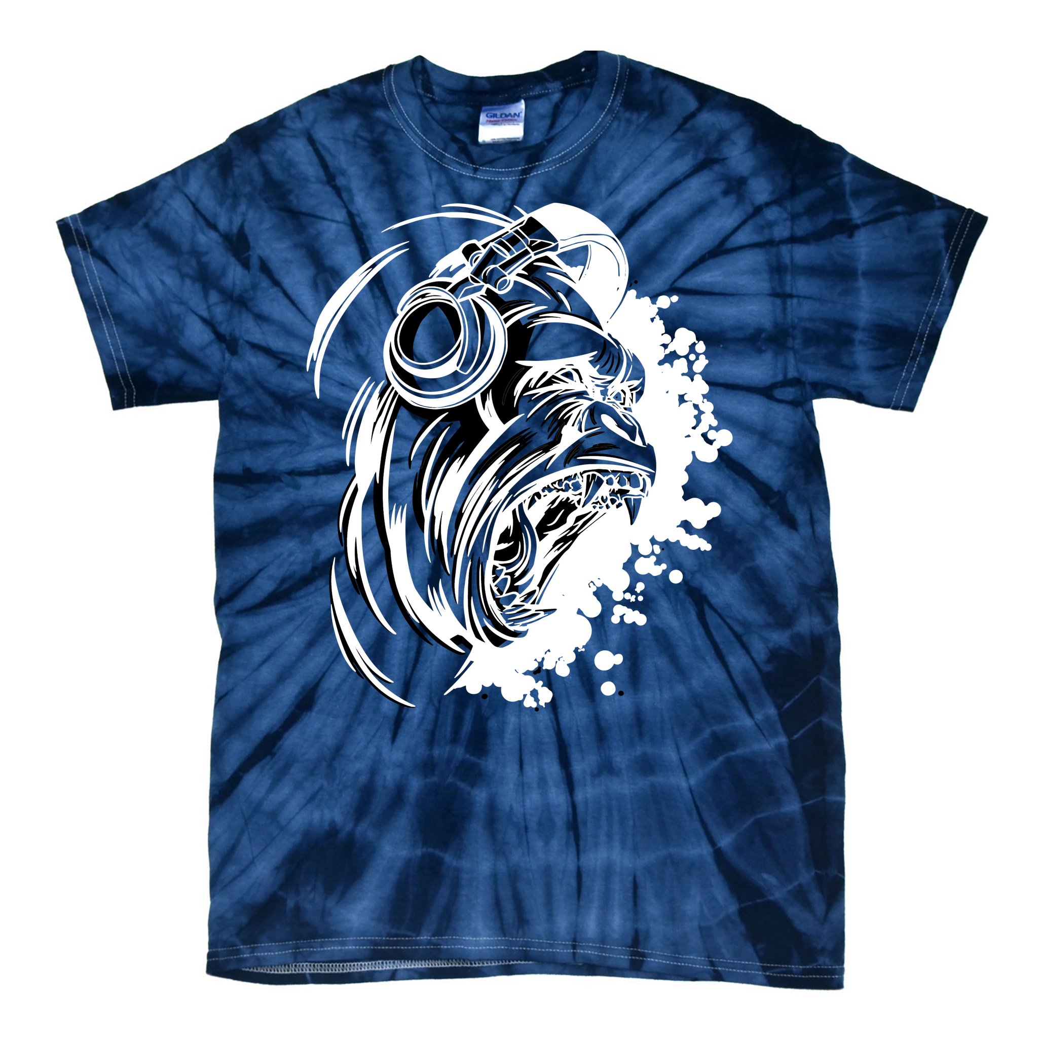 Gorilla DJ Beat' Unisex Tie Dye T-Shirt