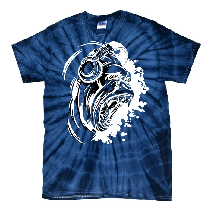 DJ Gorilla Tie-Dye T-Shirt