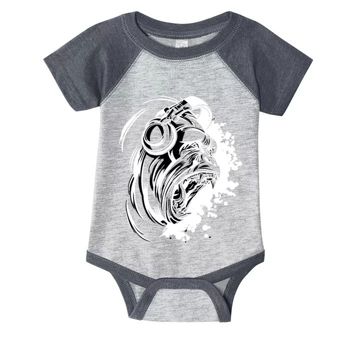 DJ Gorilla Infant Baby Jersey Bodysuit