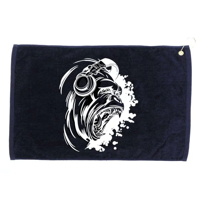 DJ Gorilla Grommeted Golf Towel