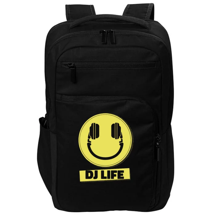 Dj Life Smiley Face Impact Tech Backpack