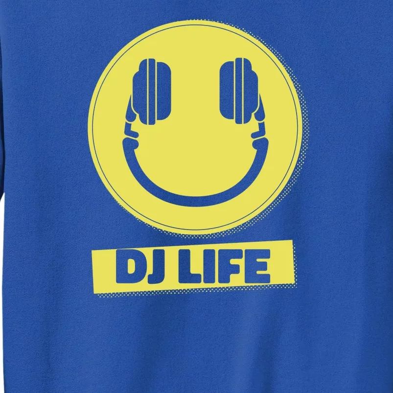 Dj Life Smiley Face Sweatshirt