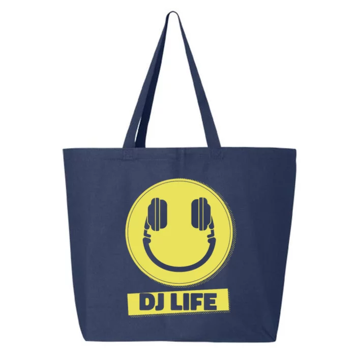 Dj Life Smiley Face 25L Jumbo Tote