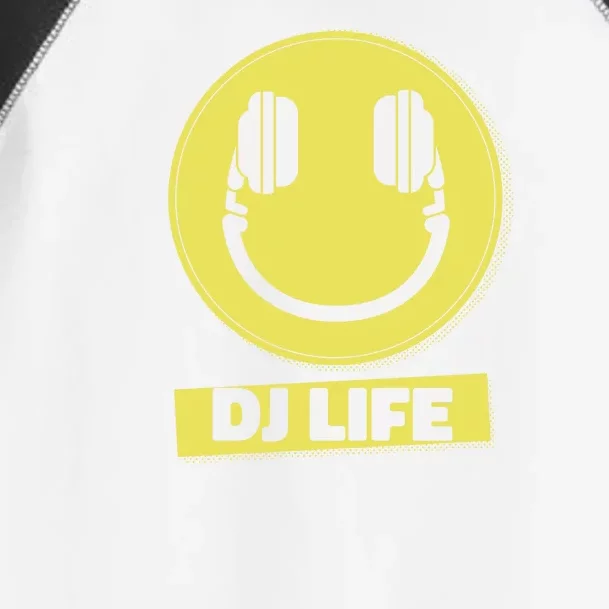 Dj Life Smiley Face Toddler Fine Jersey T-Shirt