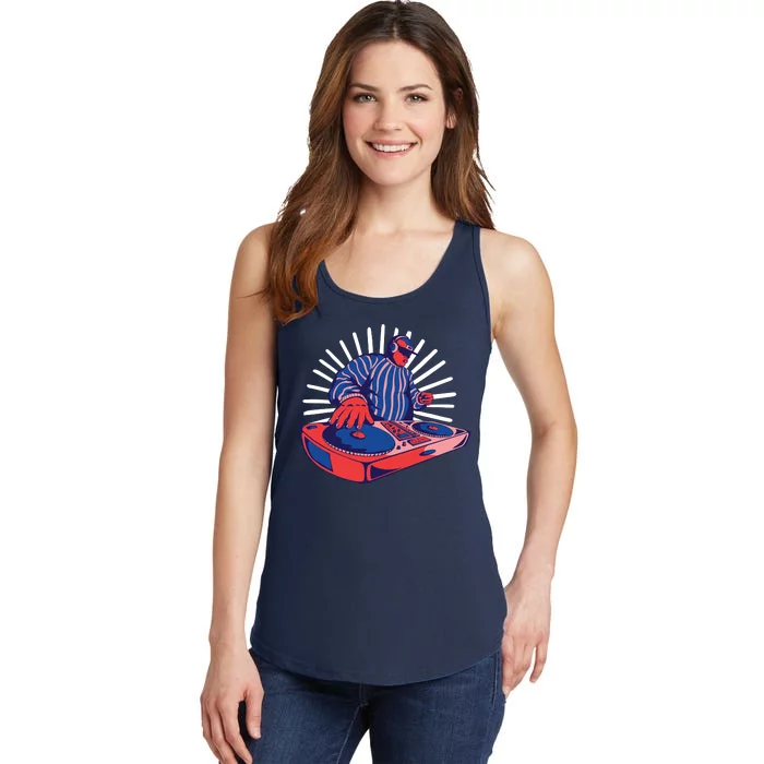 DJ Mixer Ladies Essential Tank