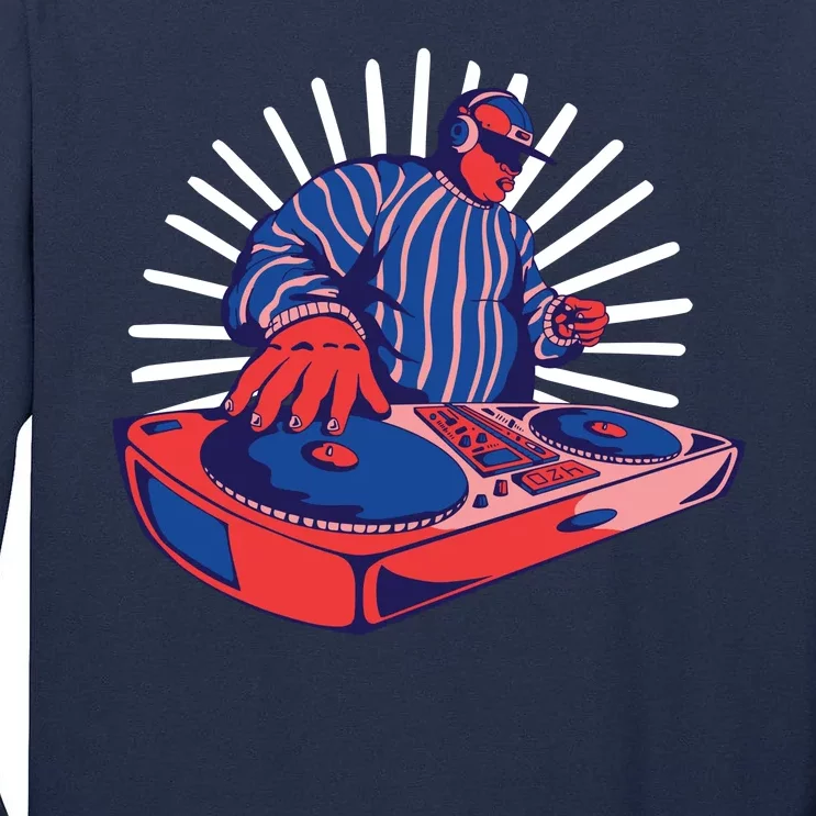 DJ Mixer Tall Long Sleeve T-Shirt