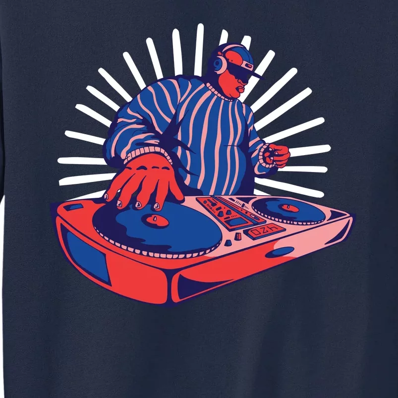 DJ Mixer Tall Sweatshirt