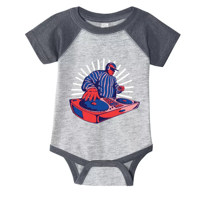 DJ Mixer Infant Baby Jersey Bodysuit