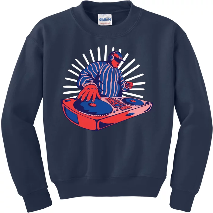 DJ Mixer Kids Sweatshirt